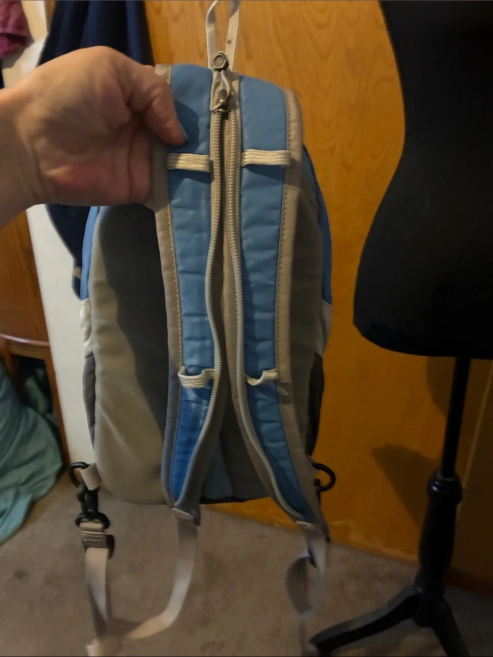 CamelBak Light Blue & Gray Women's Hydration Backpack (no bladder)
